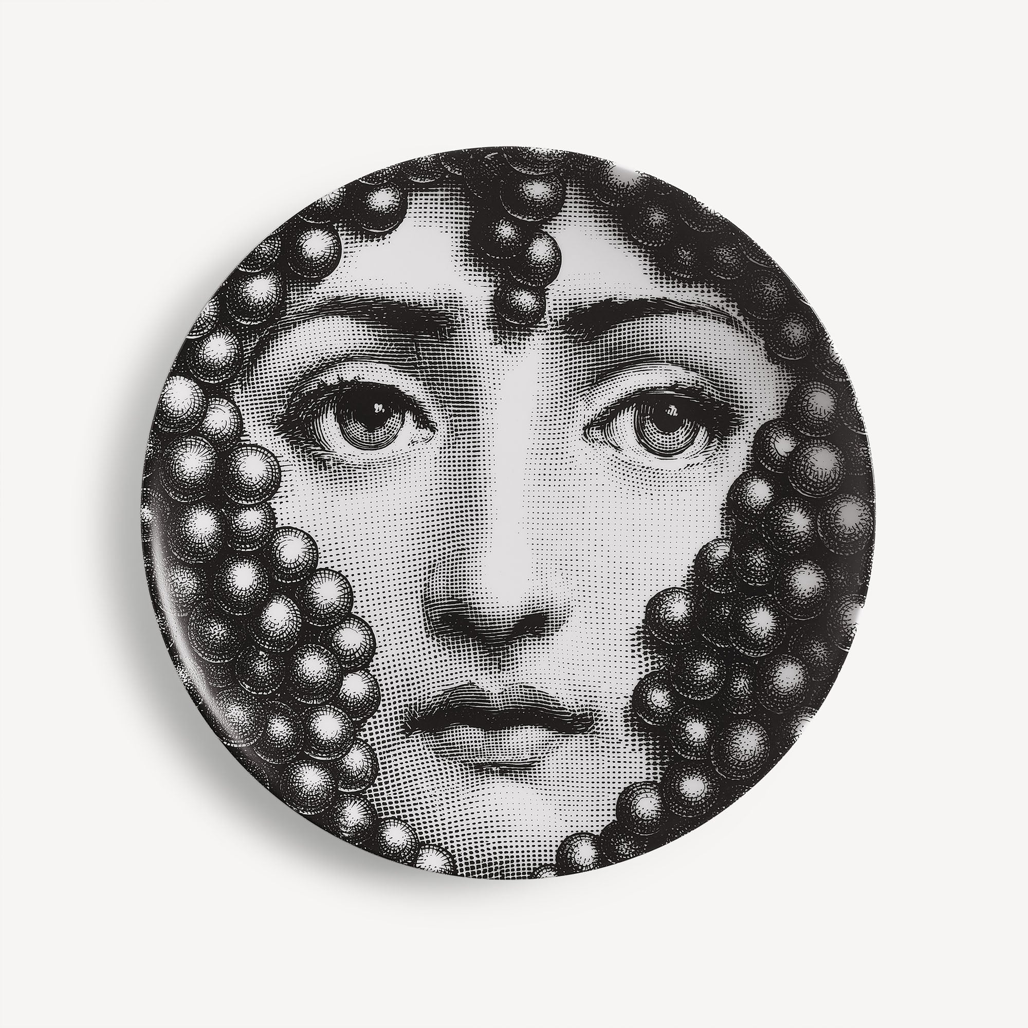 fornasetti-tema-e-variazioni-n-111-wandteller-porzellan-blumen image 1