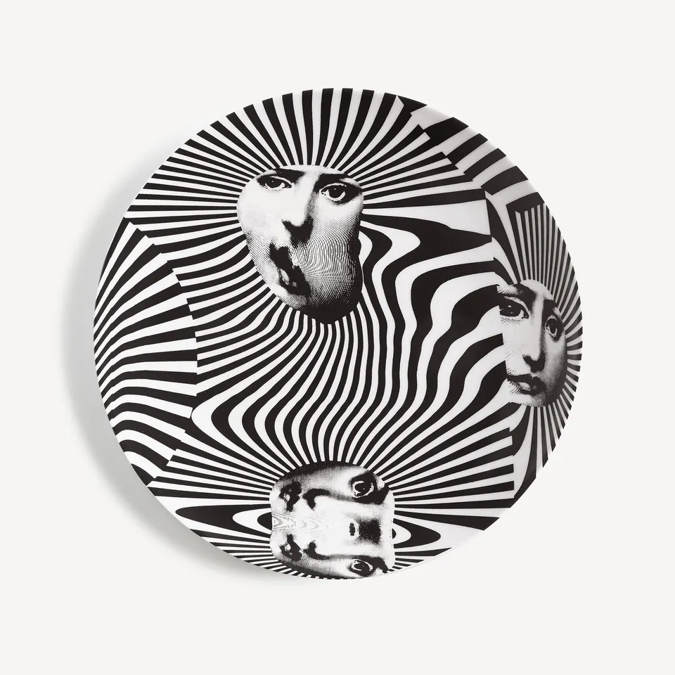 atelier-fornasetti-tema-e-variazioni-wandteller-n-312-porzellan image 1