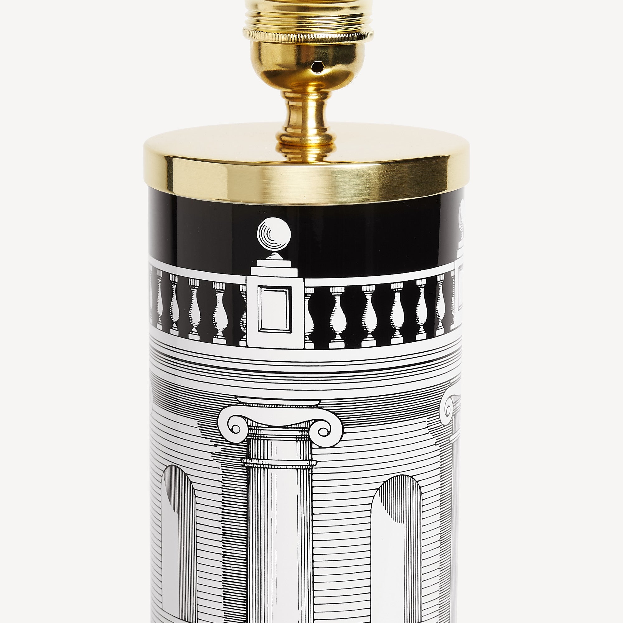 fornasetti-casa-con-colonne-lampenfu-zylinder-metall image 3