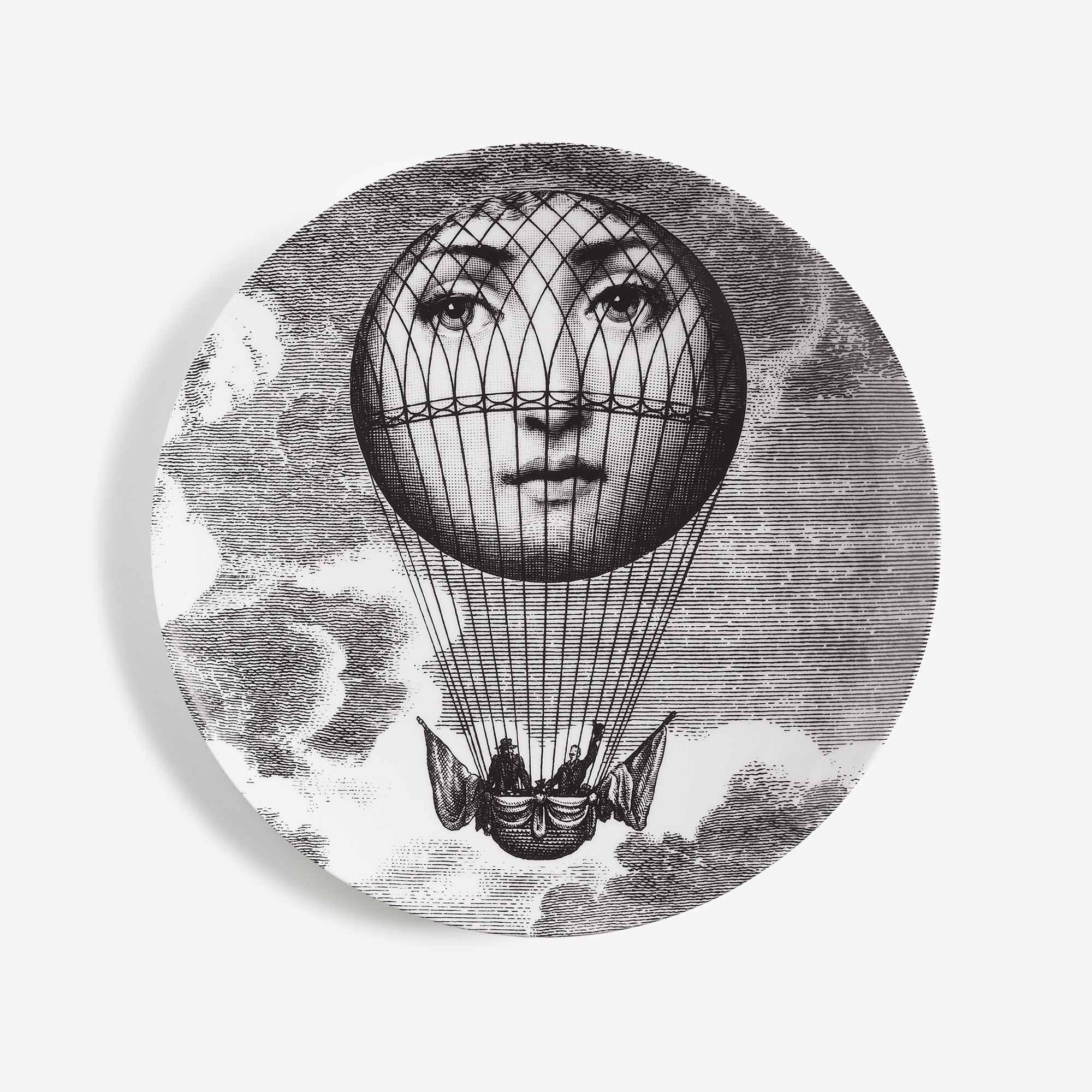 atelier-fornasetti-tema-e-variazioni-n-93-wandteller-porzellan image 1