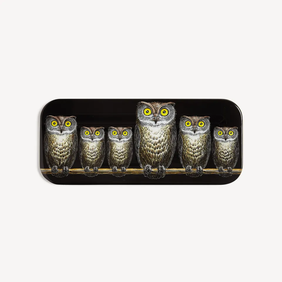 fornasetti-civette-tablett-eulen-serviertablett image 1
