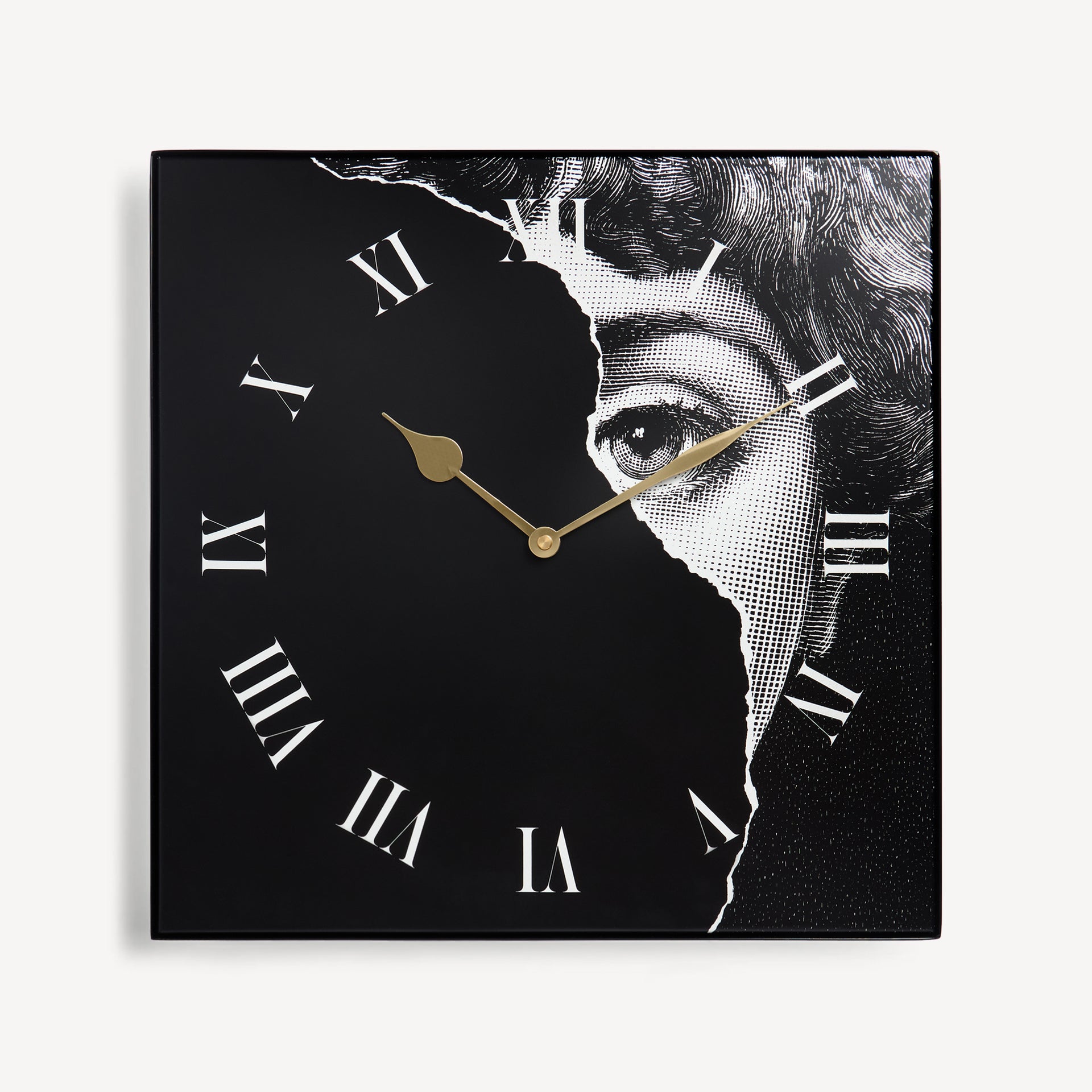 fornasetti-tema-e-variazioni-n-145-wanduhr-metall-lautlos image 1