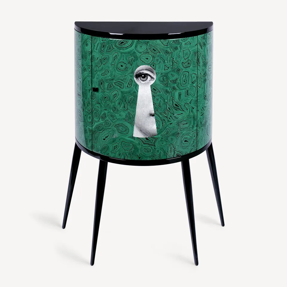 fornasetti-serratura-malachite-konsole-aus-holz-gr-n image 1