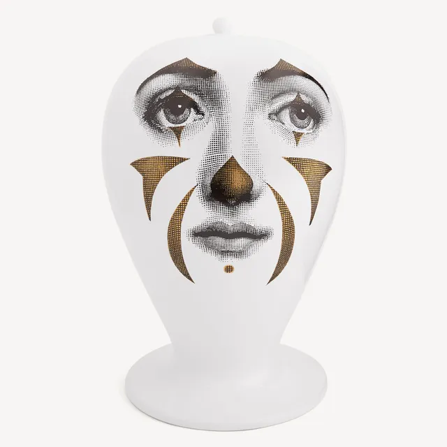 fornasetti-tema-e-variazioni-clown-maxi-vase-keramik-gesicht image 1