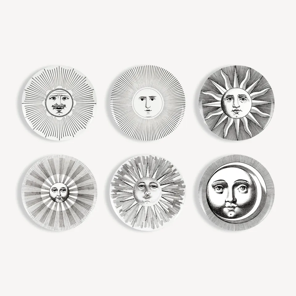 fornasetti-tema-e-variazioni-teller-set-6-soli-e-lune image 1