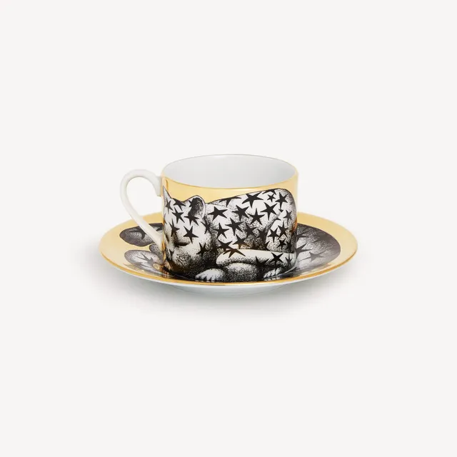 atelier-fornasetti-high-fidelity-stellato-teetasse-gold image 1