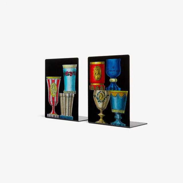 atelier-fornasetti-bicchieri-di-boemia-buchst-tze-metall-paar image 1