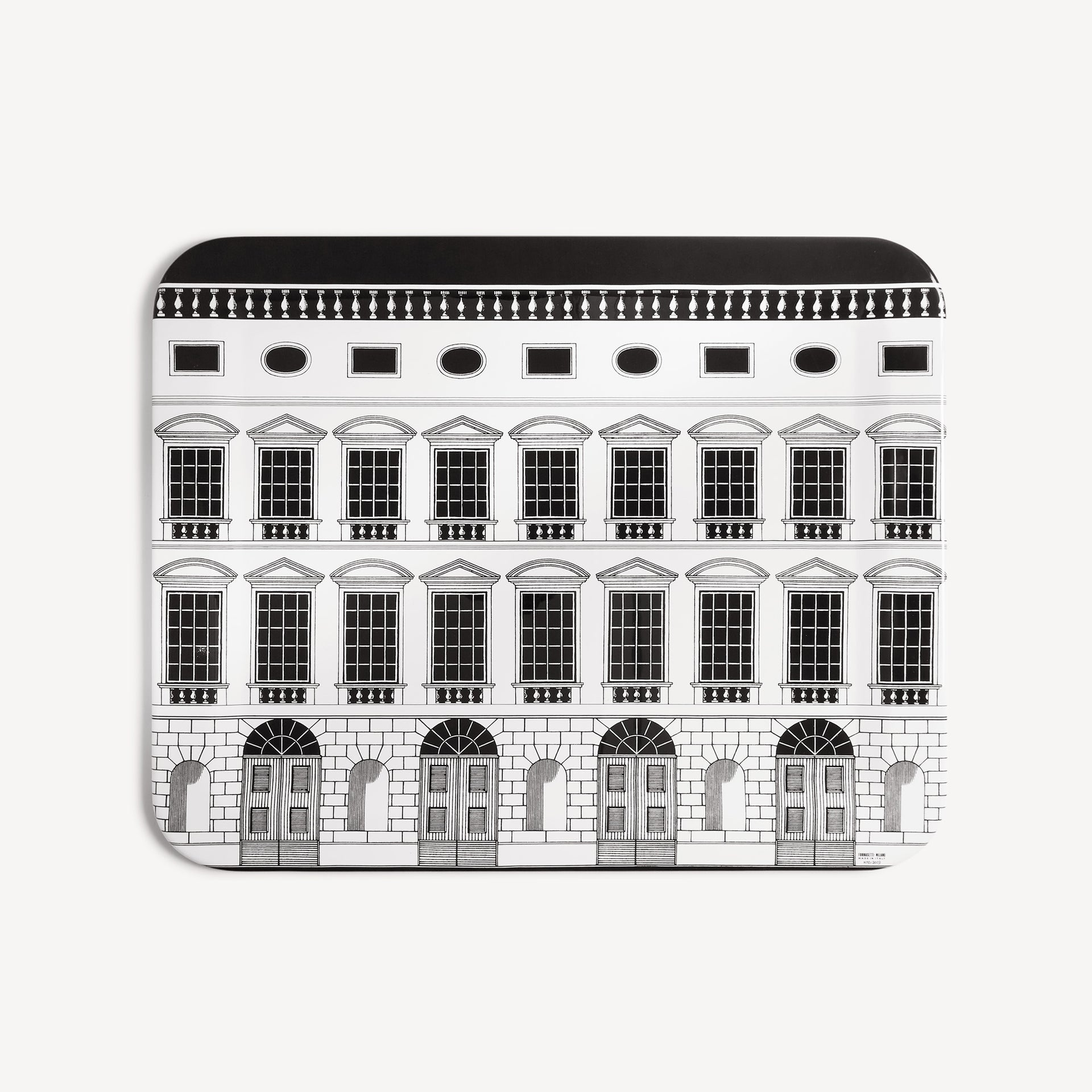 fornasetti-architettura-tablett-palast-motiv image 1