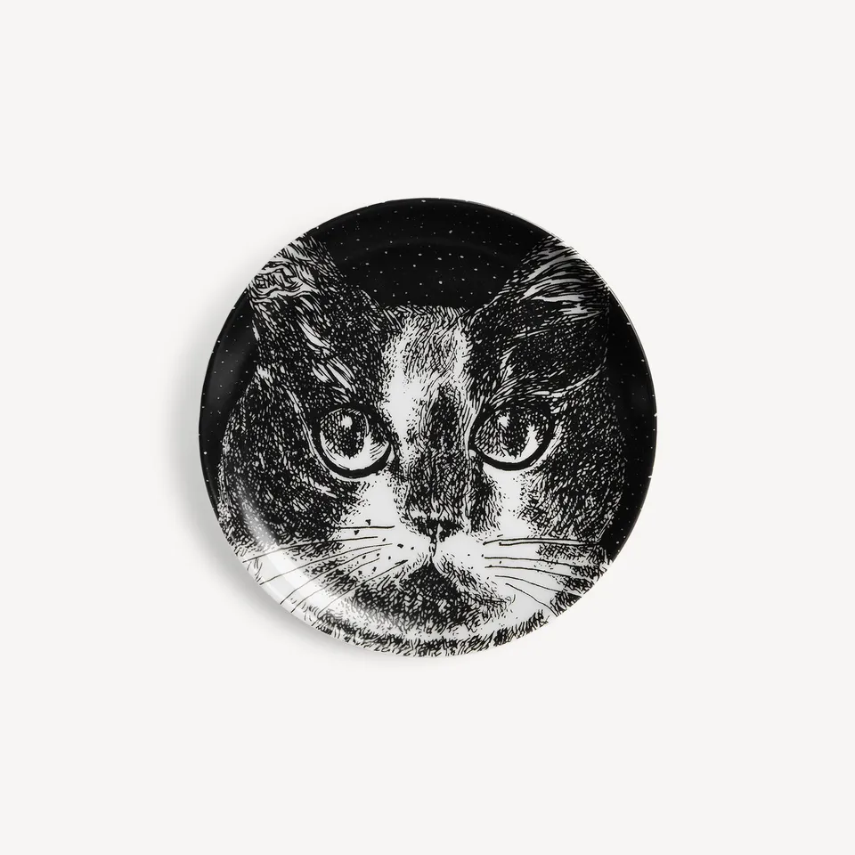 atelier-fornasetti-gatti-n-1-schale-porzellan-katze-klein image 1