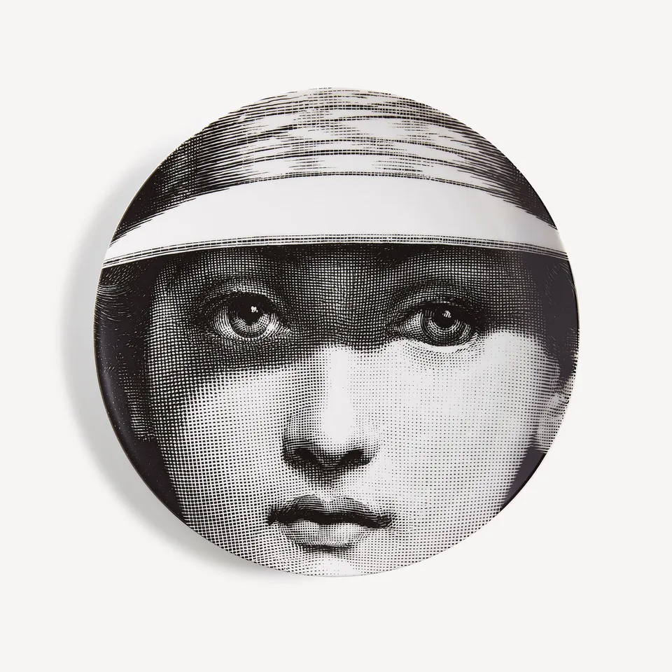 fornasetti-tema-e-variazioni-n-123-wandteller-porzellan-handbemalt image 1