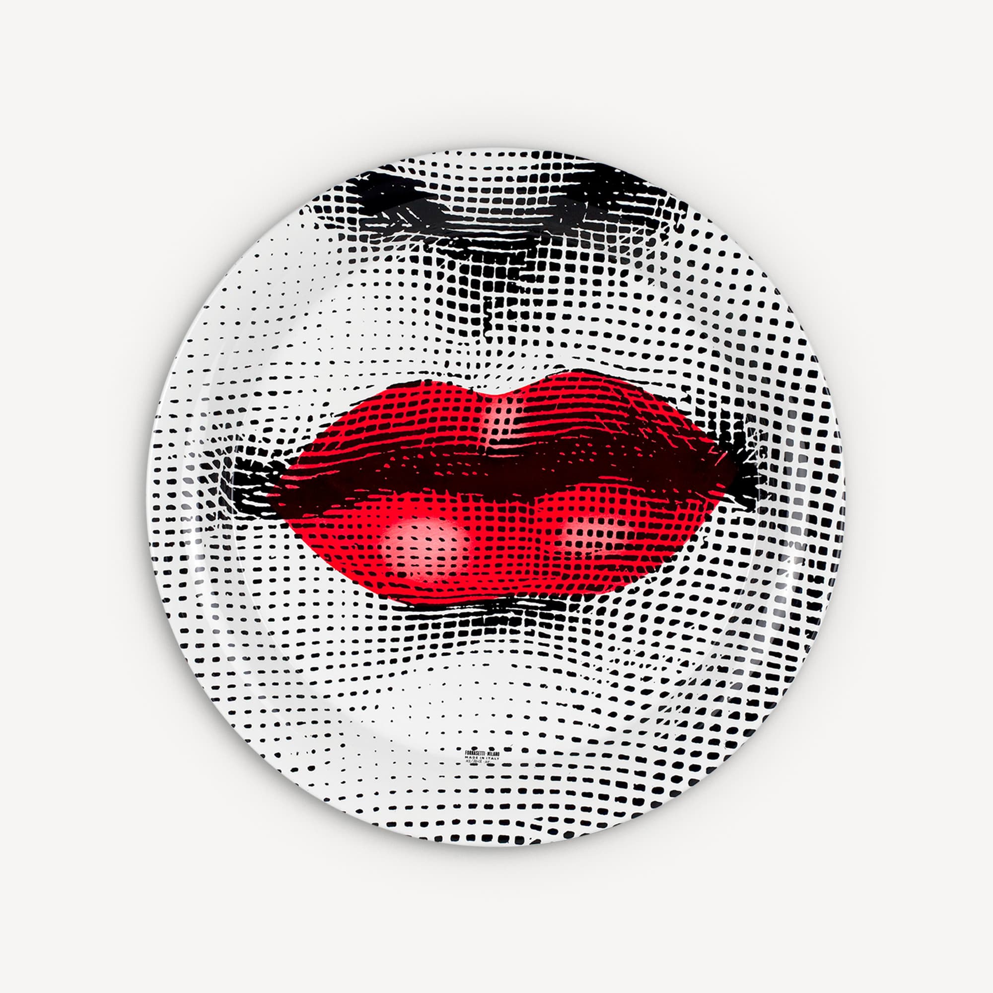 fornasetti-bocca-tablett-rund-tema-variazioni-gesicht image 1