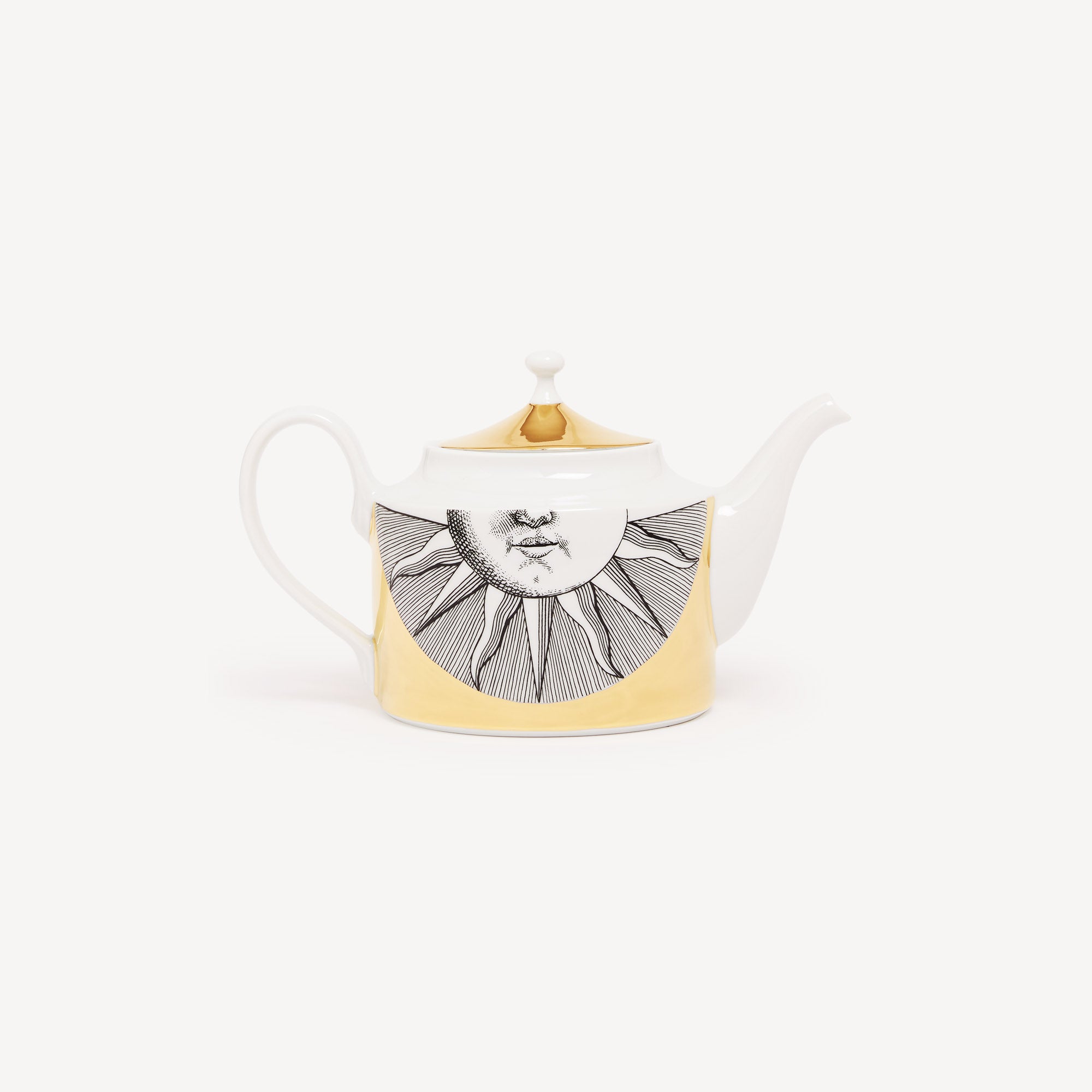 fornasetti-soli-teekanne-porzellan-sonne-gold image 1
