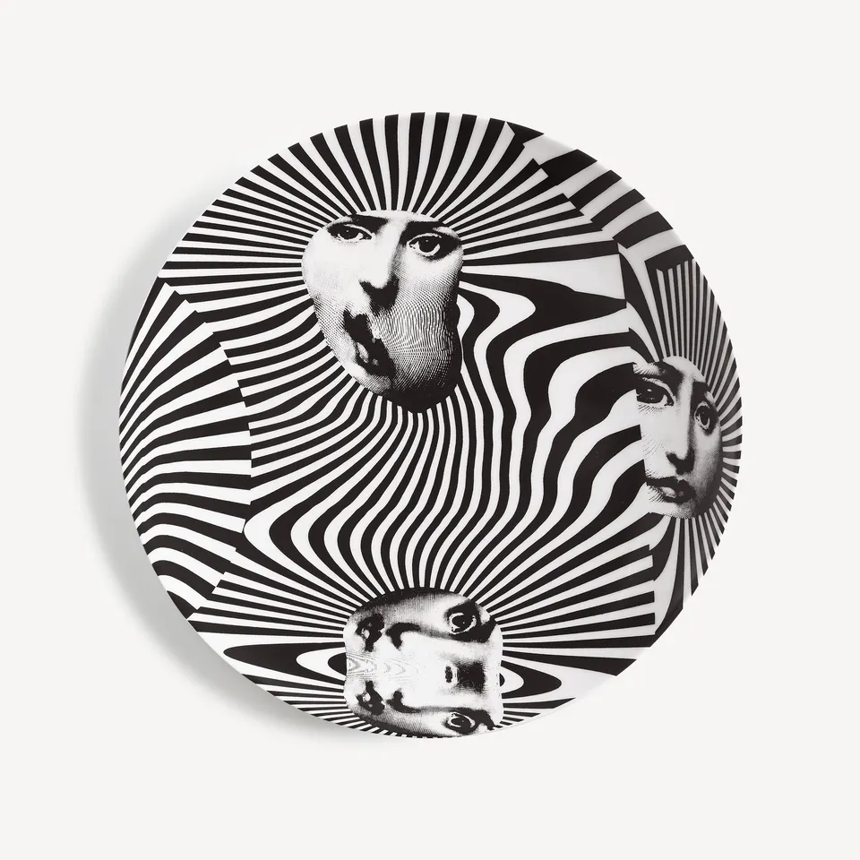 fornasetti-tema-e-variazioni-wandteller-n-312-porzellan image 1