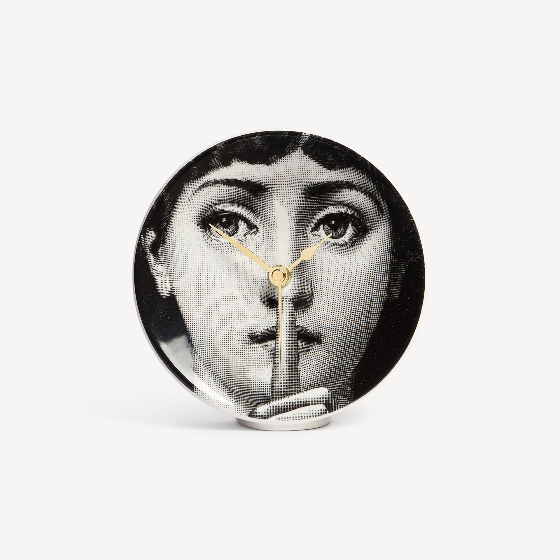 fornasetti-silenzio-tischuhr-tema-e-variazioni-gesicht image 1