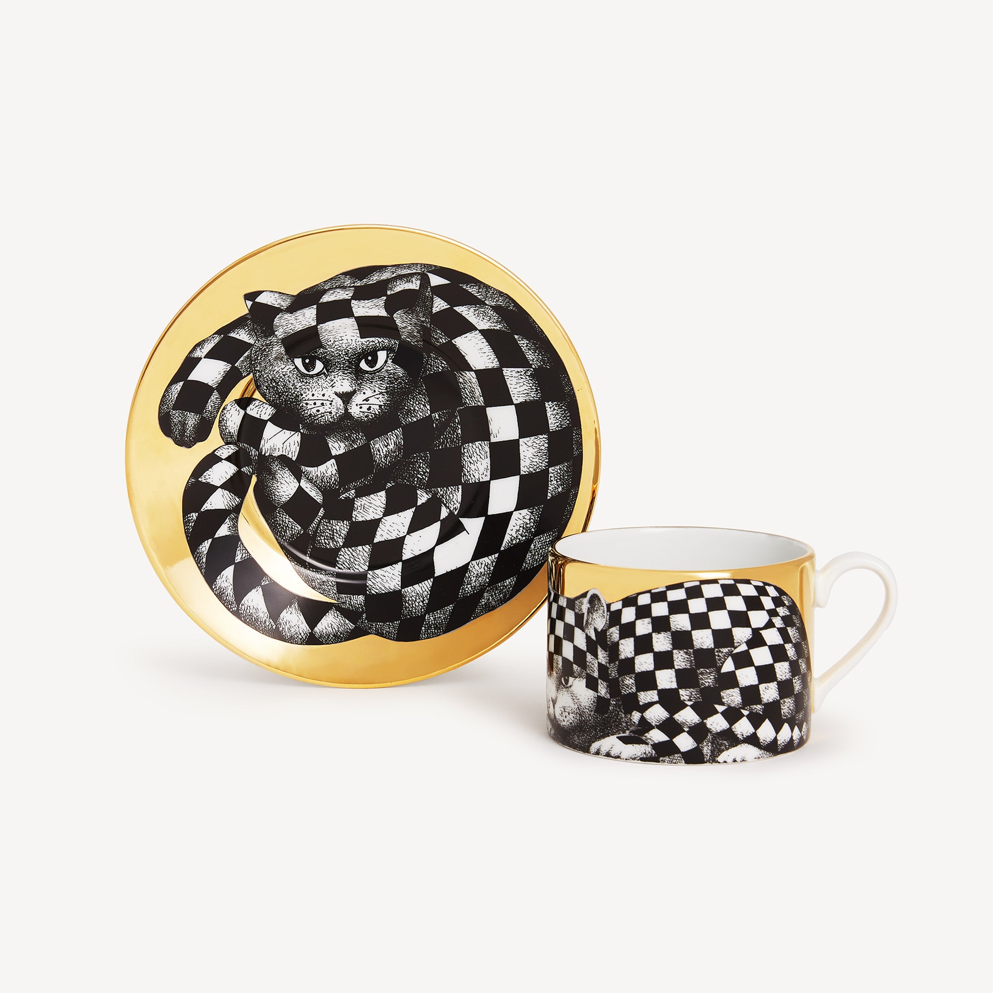 fornasetti-high-fidelity-quadrettato-teetasse-porzellan-gold image 3