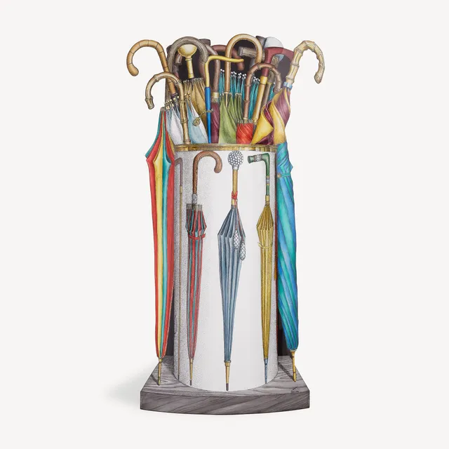 fornasetti-trompe-l-oeil-schirmst-nder-metall-lackiert image 1
