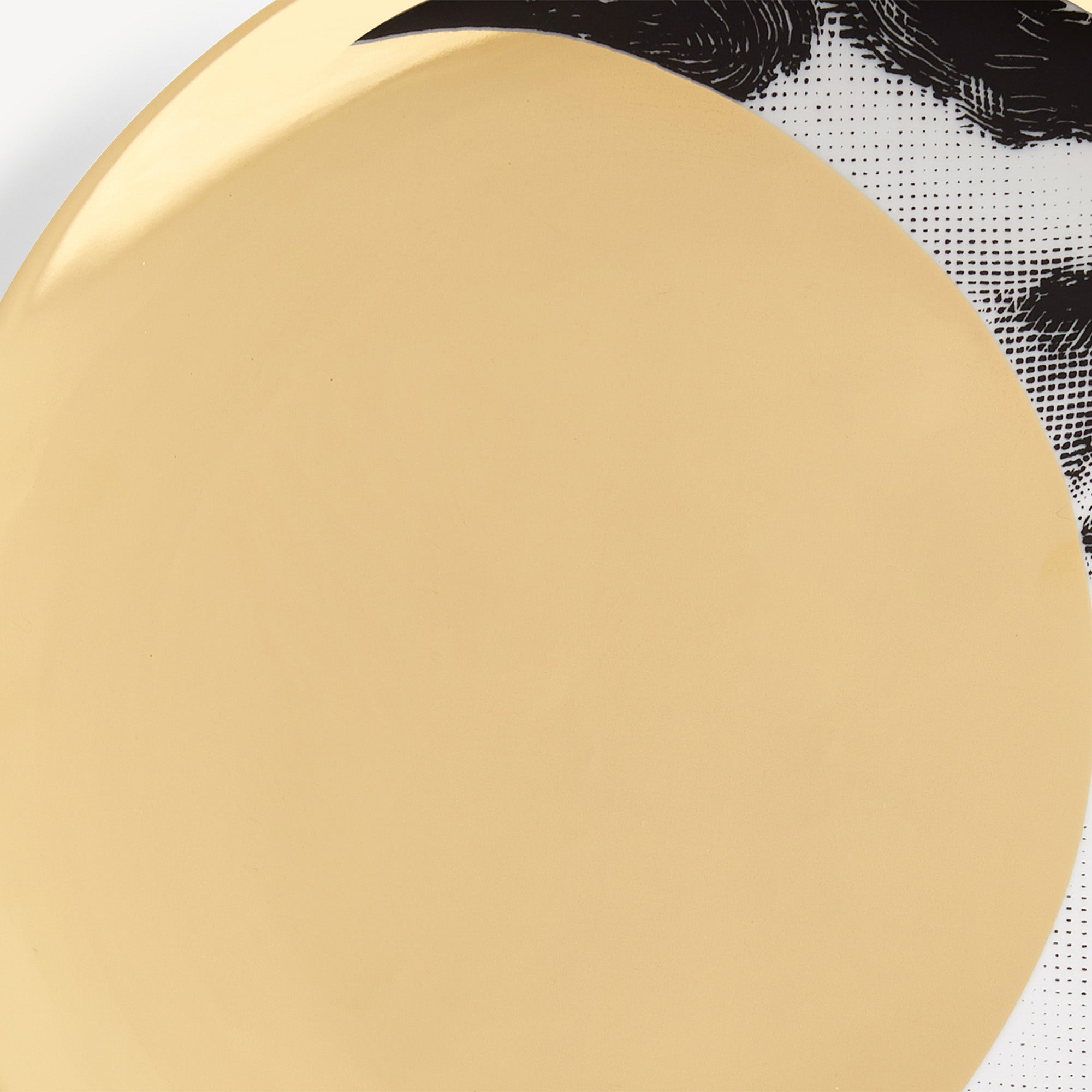 fornasetti-tema-e-variazioni-n-39-wandteller-porzellan-gold image 4