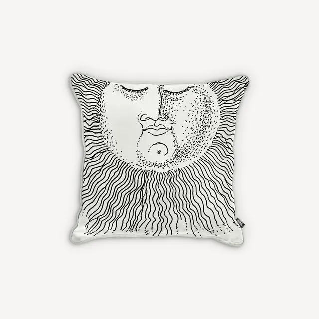 fornasetti-solingo-kissen-seide-sonne-deko image 1