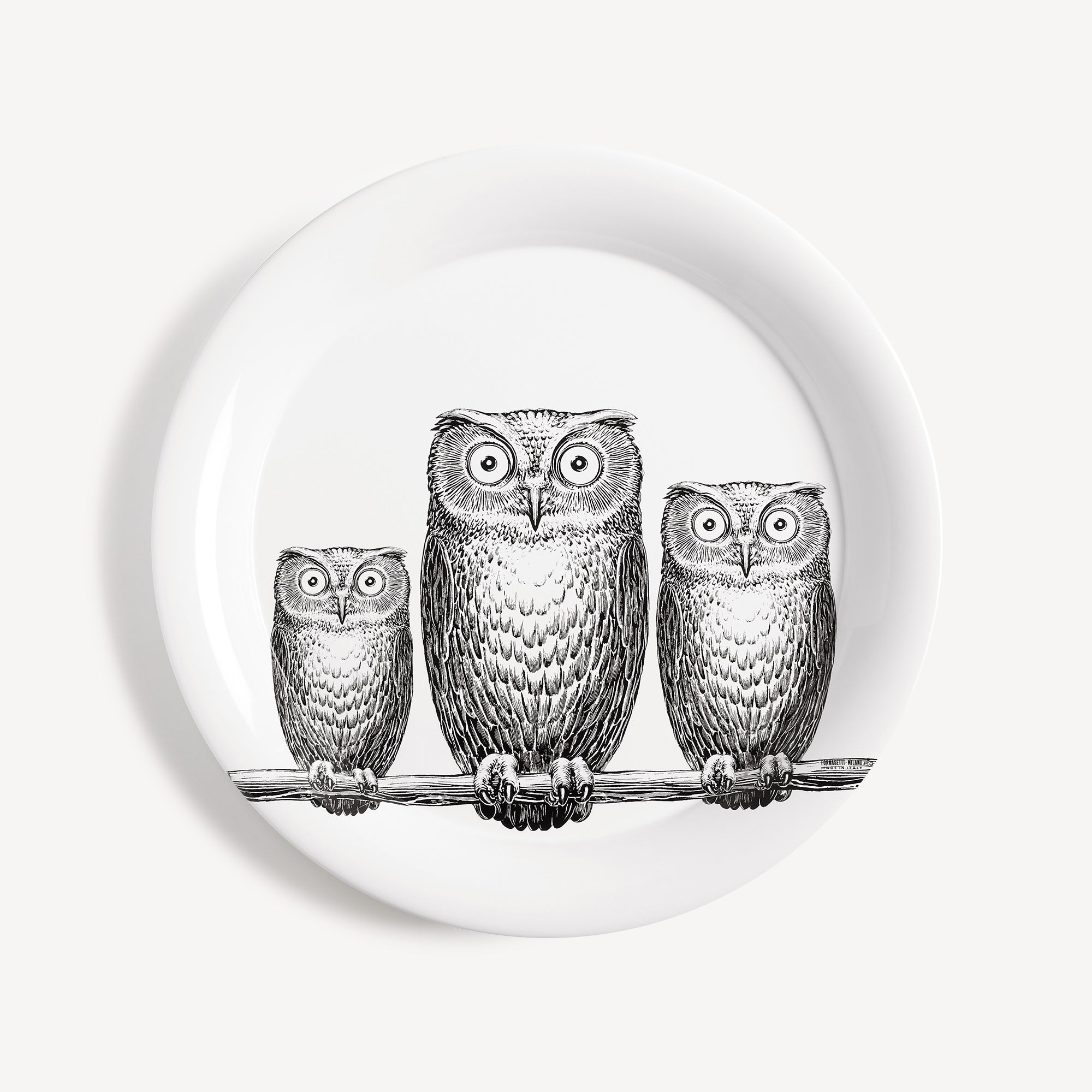 fornasetti-civette-tablett-rund-eulen-serviertablett image 1
