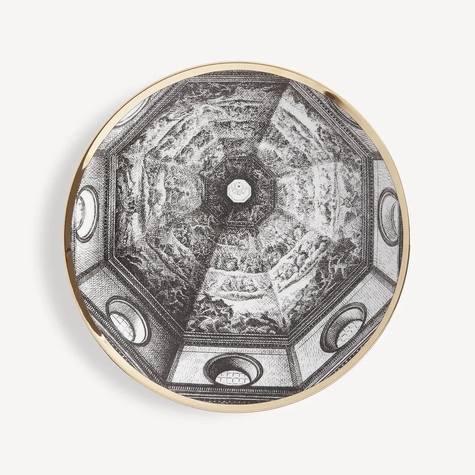 fornasetti-cupola-santa-maria-del-fiore-teller-porzellan image 1