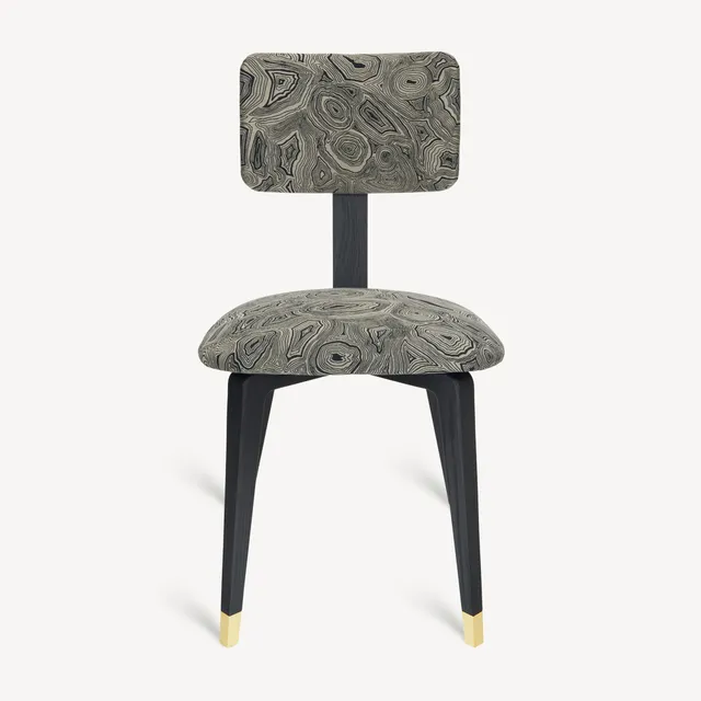 atelier-fornasetti-malachite-stuhl-gepolstert-jacquard image 1