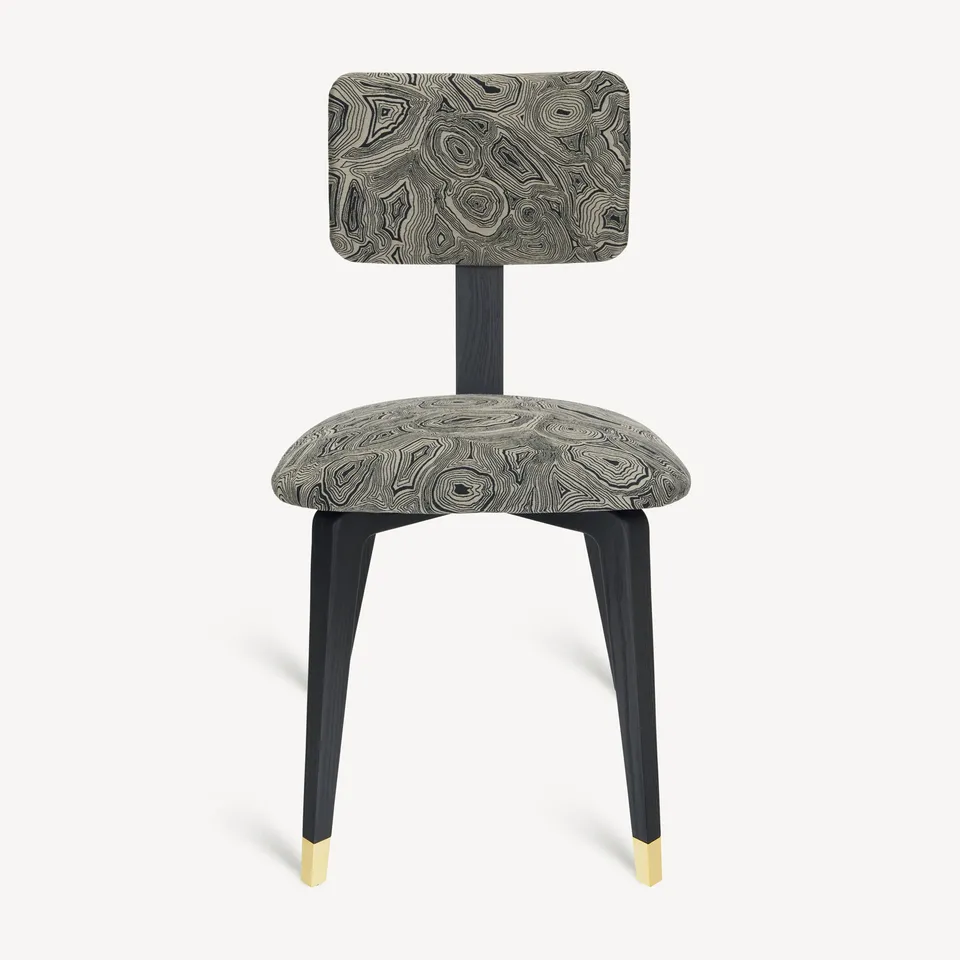 atelier-fornasetti-malachite-stuhl-gepolstert-jacquard image 1
