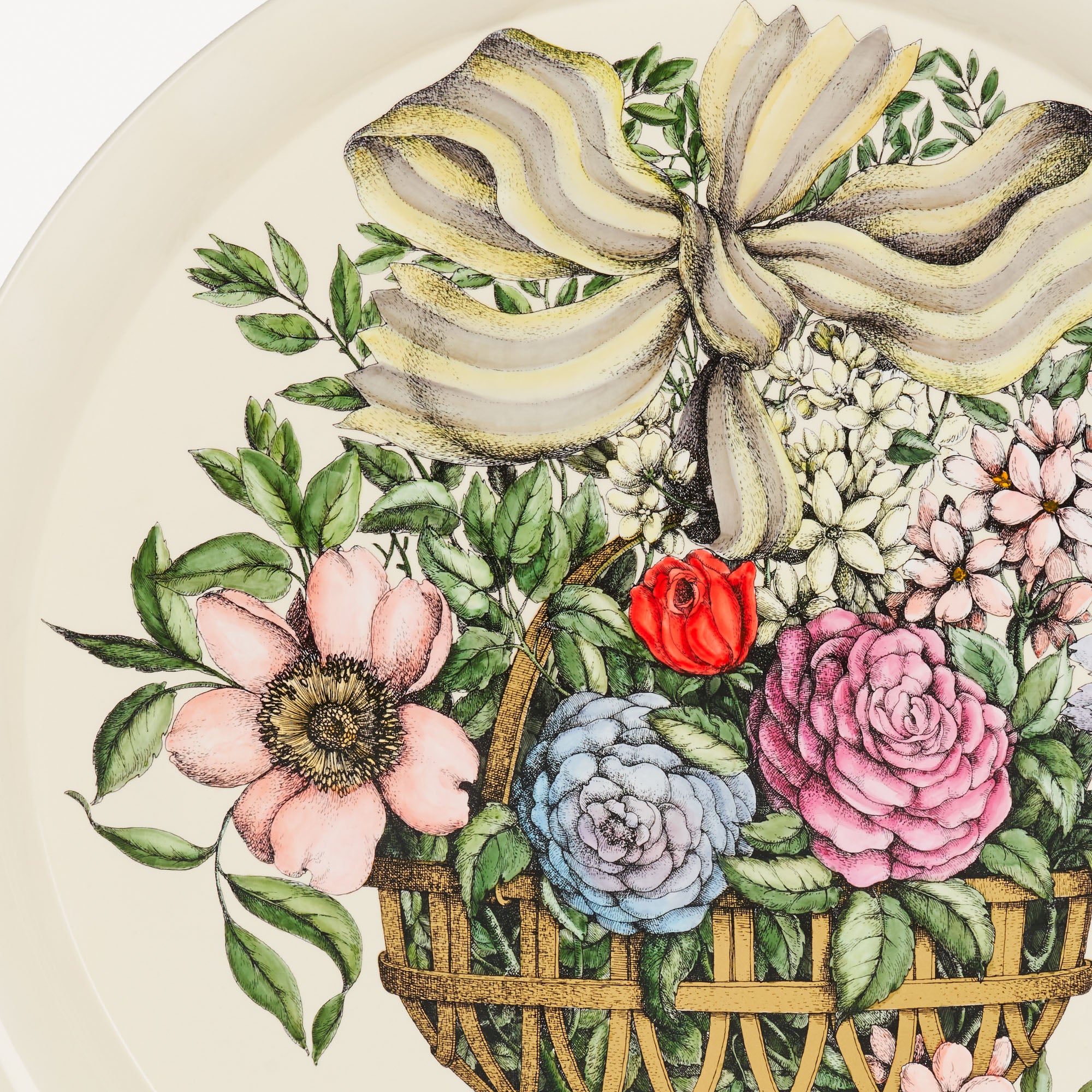 fornasetti-cesto-d-oro-tablett-rund-vintage-50er image 3