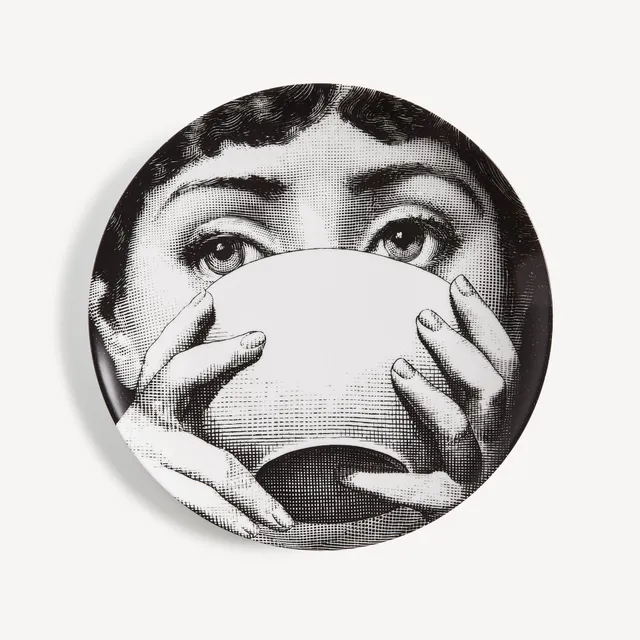 fornasetti-tema-e-variazioni-wandteller-n-191-gesicht-porzellan image 1