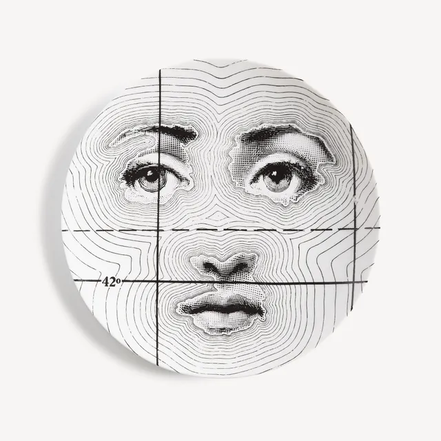 fornasetti-tema-e-variazioni-wandteller-n-99-gesicht image 1