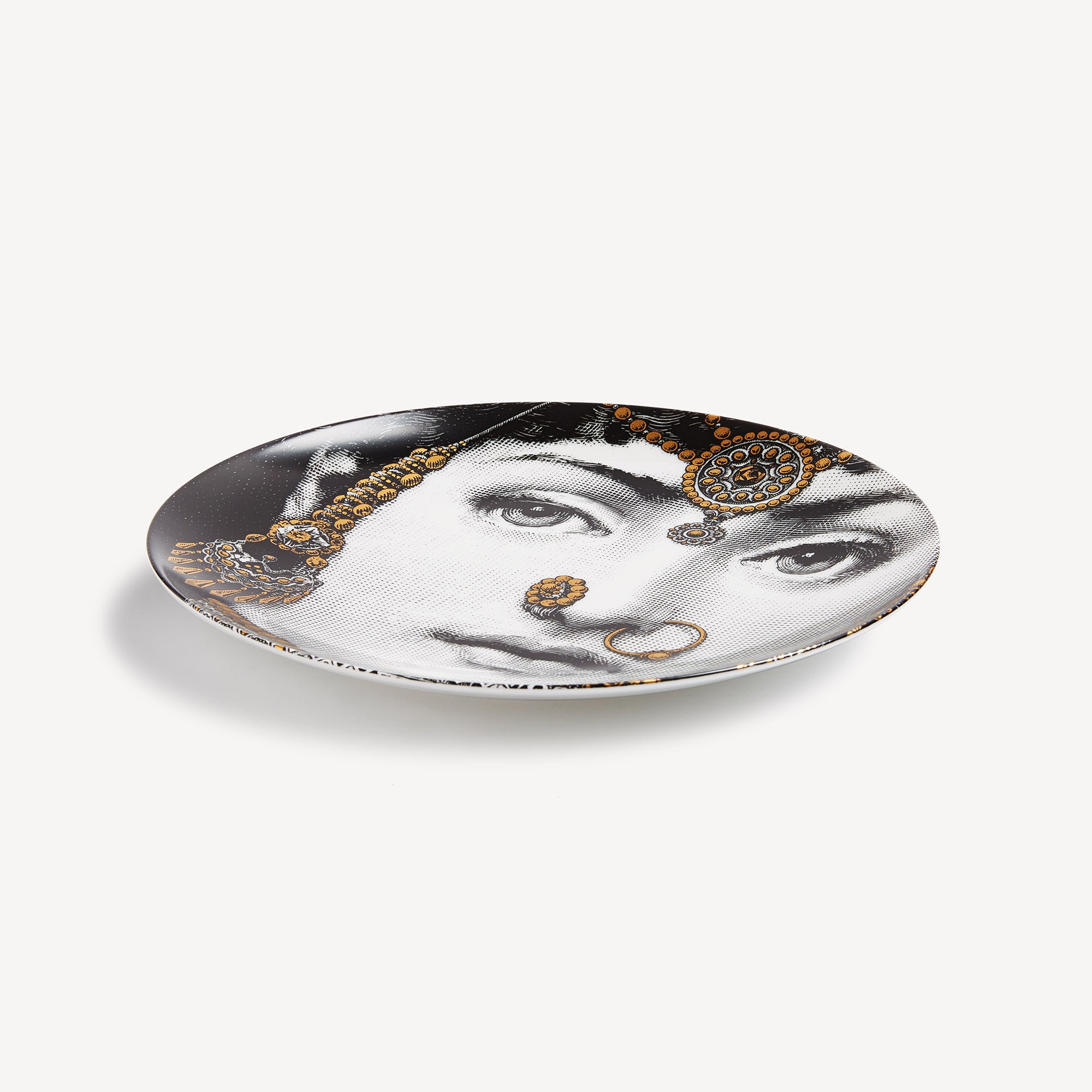 fornasetti-tema-e-variazioni-n-228-wandteller-porzellan-gold image 2