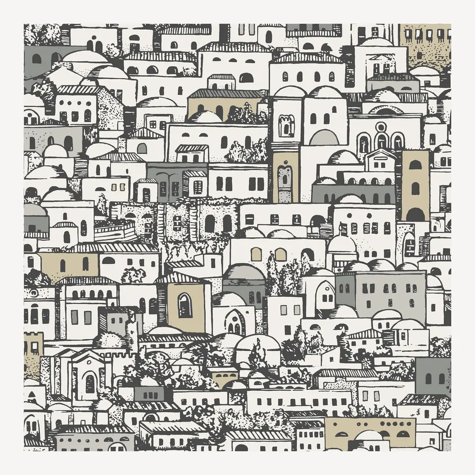 fornasetti-mediterranea-tapete-stadt-rolle-52-cm-x-10-m image 1