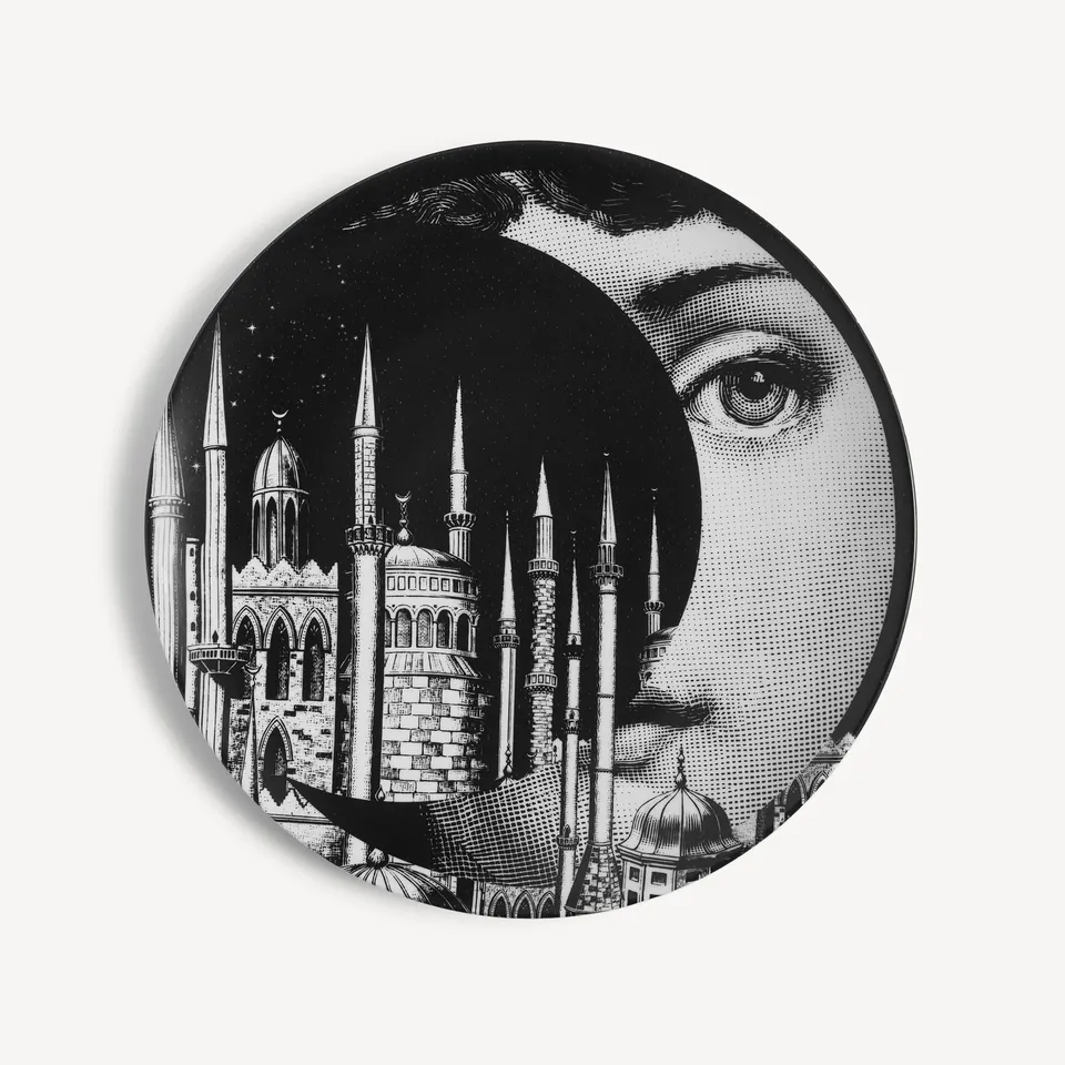 atelier-fornasetti-tema-e-variazioni-n-406-wandteller image 1