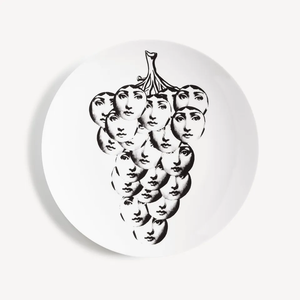 fornasetti-tema-e-variazioni-wandteller-n-53-porzellan image 1