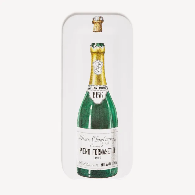 atelier-fornasetti-champagne-tablett-mit-st-nder-couchtisch image 1