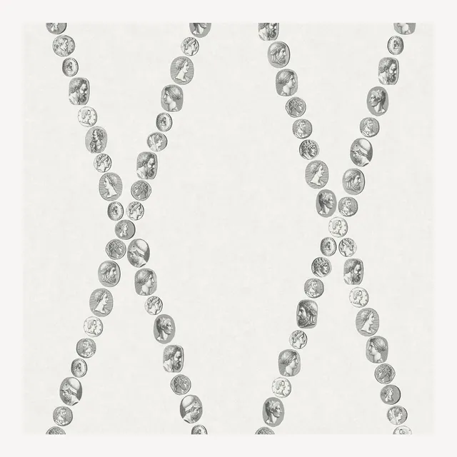 atelier-fornasetti-cammei-tapete-52cmx10m-kamee image 1