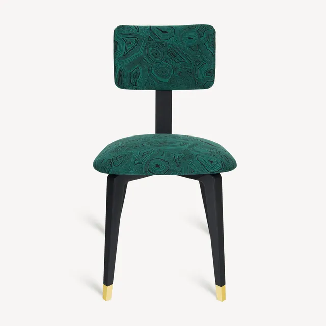 fornasetti-malachite-stuhl-polsterstuhl-jacquard-gr-n image 1