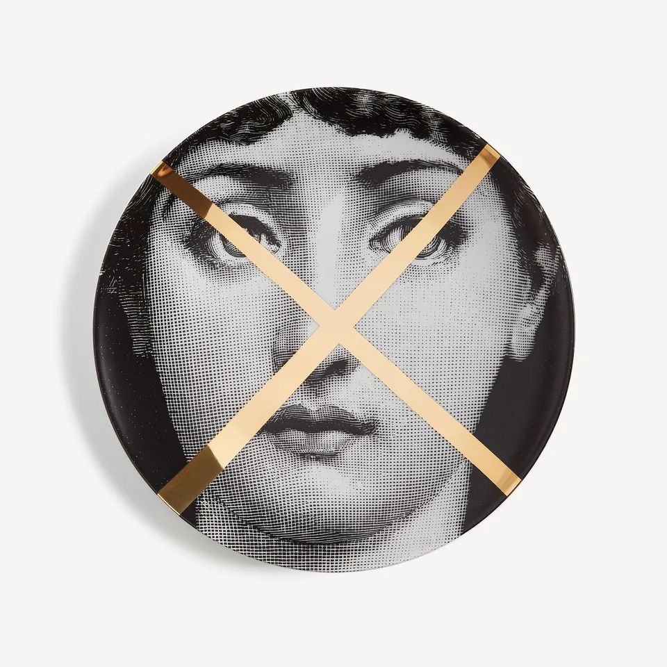 fornasetti-tema-e-variazioni-n-30-wandteller-gold image 1