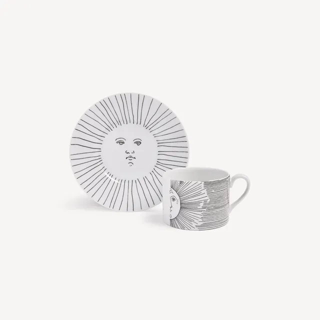 atelier-fornasetti-solitario-teetasse-porzellan-sonnenmotiv image 1