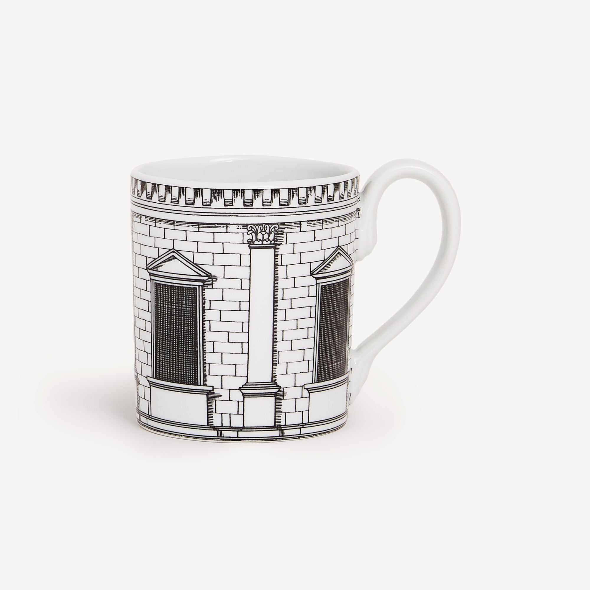 atelier-fornasetti-architettura-mug-porzellantasse-handdekoriert image 2