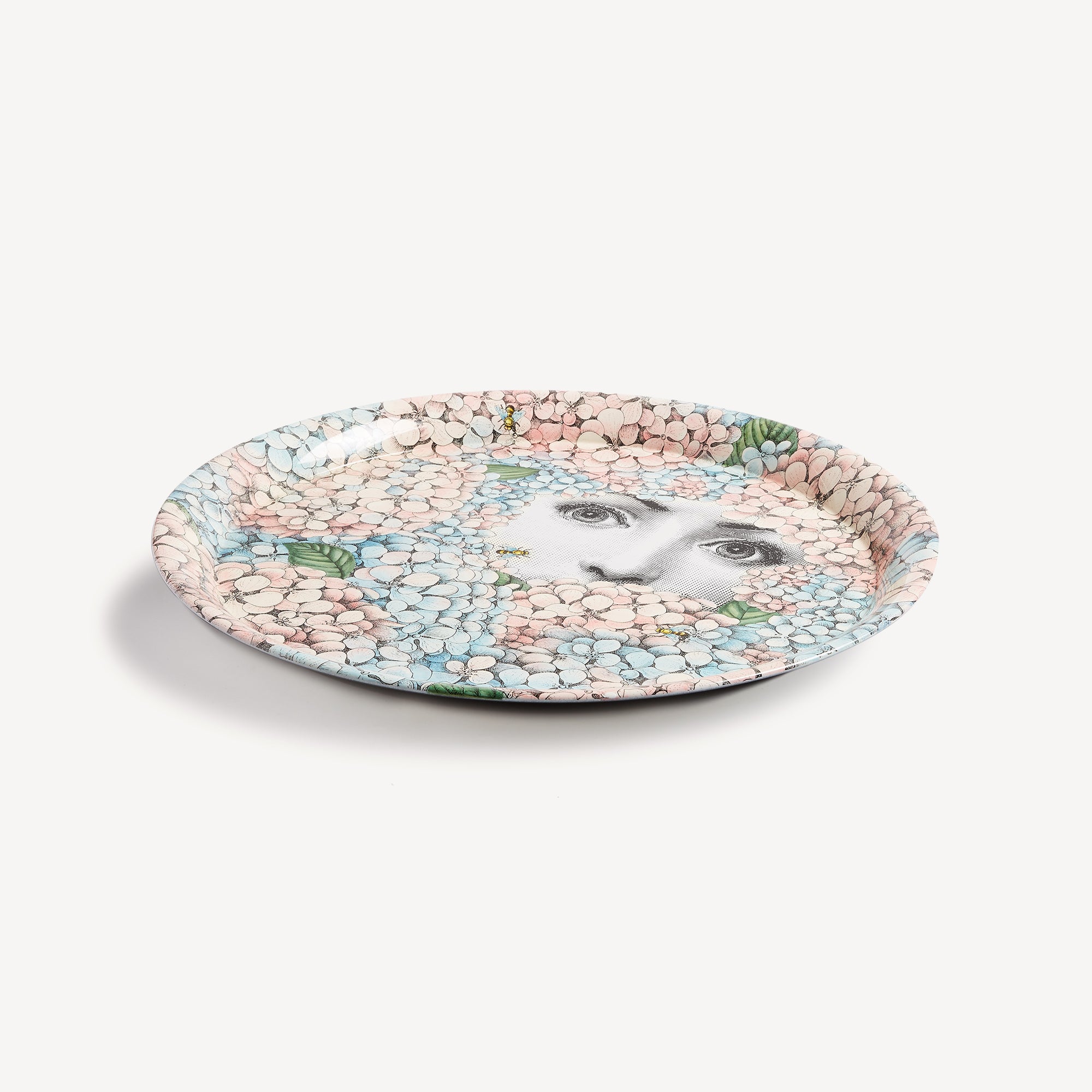 fornasetti-ortensia-tablett-rund-lackiert-hortensie-lina image 2