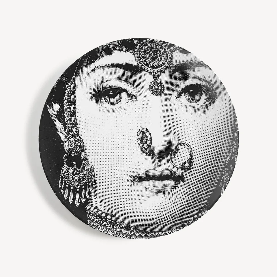 atelier-fornasetti-tema-e-variazioni-n-228-wandteller-porzellan image 1
