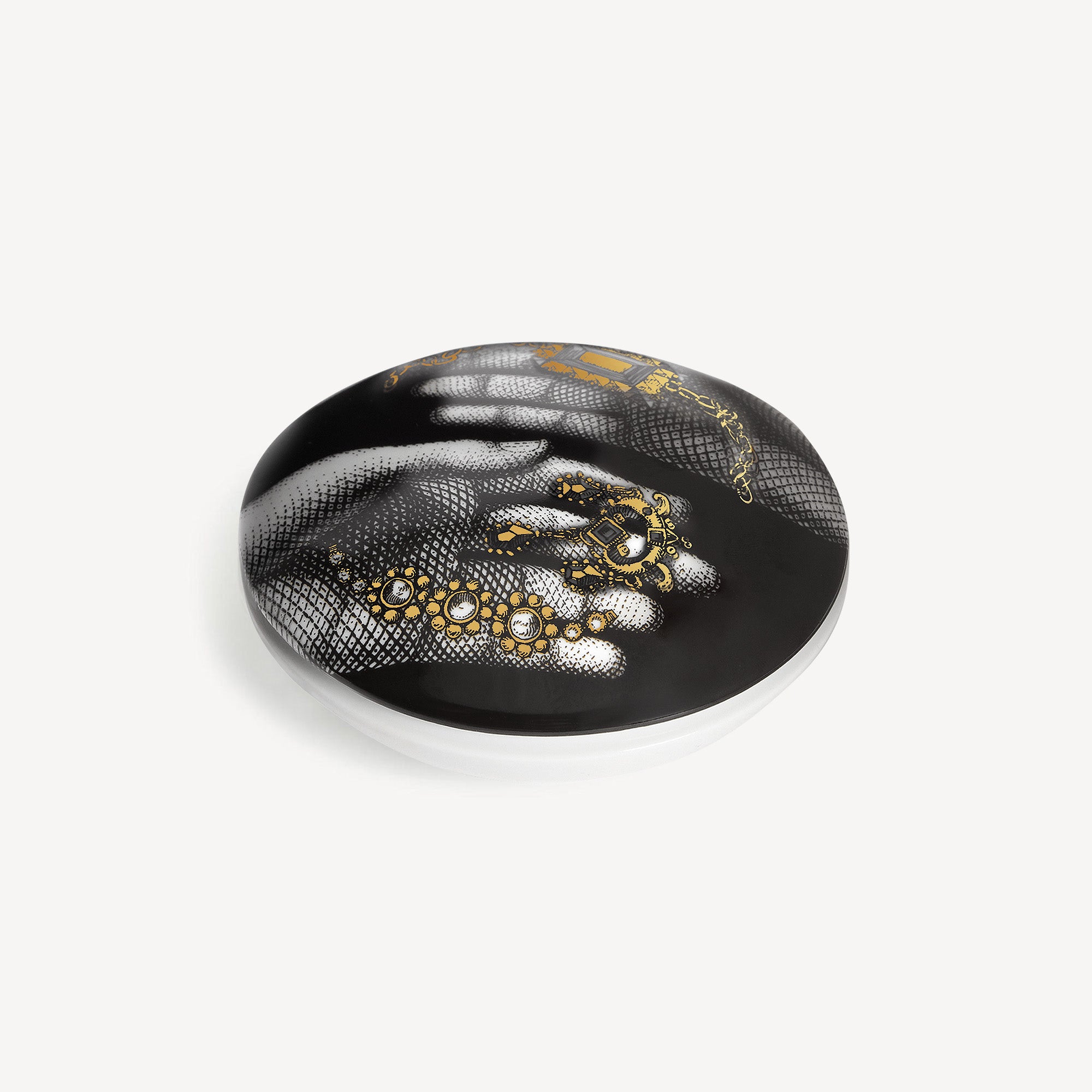fornasetti-mano-con-gioielli-dose-rund-porzellan-schmuckdose image 2