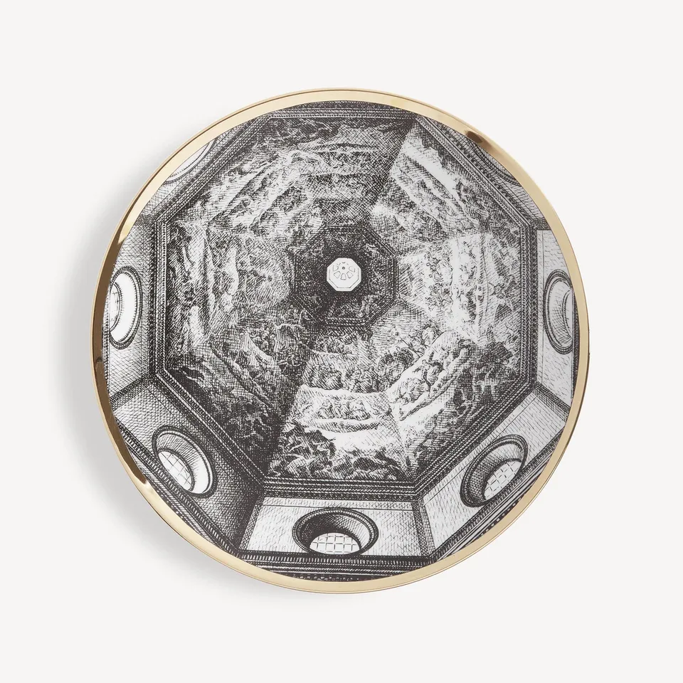atelier-fornasetti-tema-e-variazioni-teller-cupola-firenze-porzellan image 1
