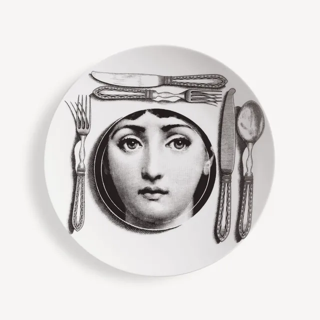 fornasetti-tema-e-variazioni-nr-203-wandteller-porzellan image 1