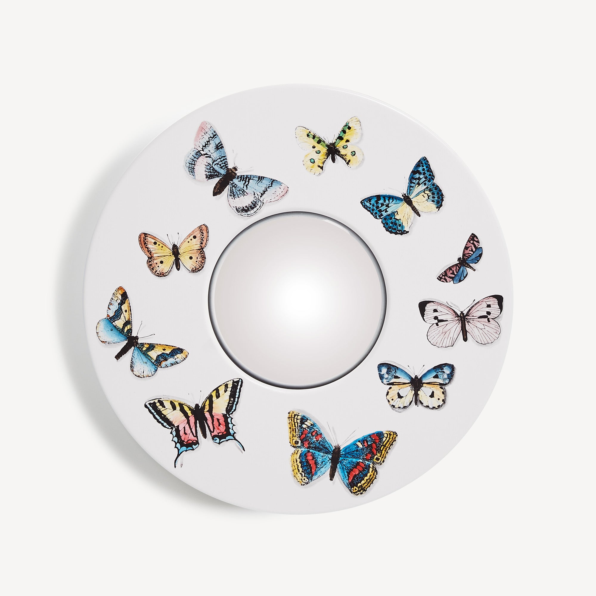 fornasetti-farfalle-spiegel-konvex-holzrahmen-schmetterling image 1