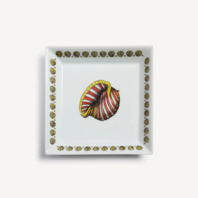 atelier-fornasetti-giro-di-conchiglie-vide-poche-eckig-porzellan image 1