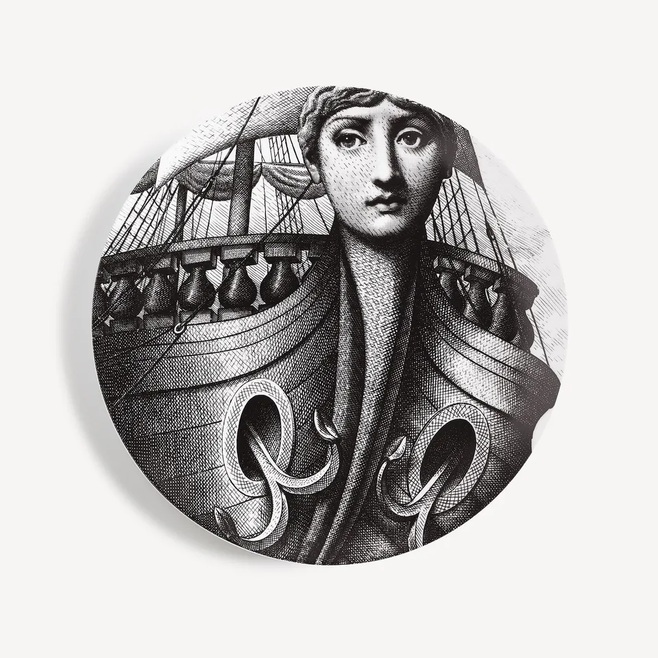 fornasetti-tema-e-variazioni-n-177-wandteller-porzellan image 1