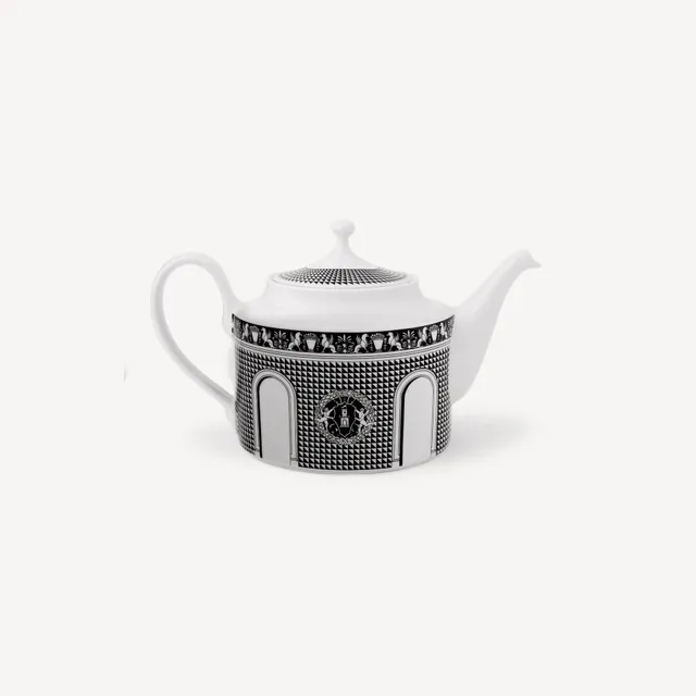atelier-fornasetti-facciata-quattrocentesca-teekanne-porzellan image 1