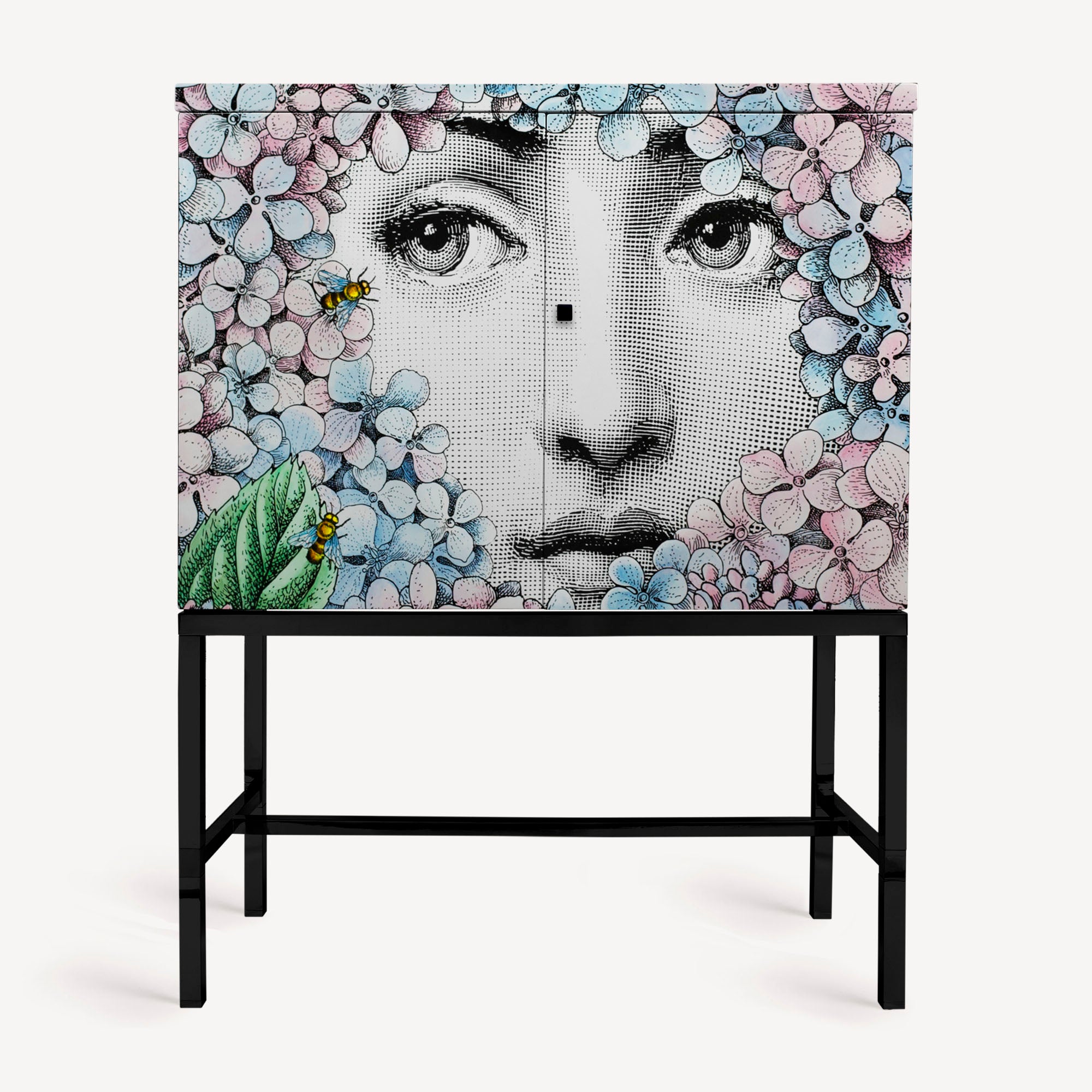 atelier-fornasetti-ortensia-sideboard-kommode-blumendekor image 1