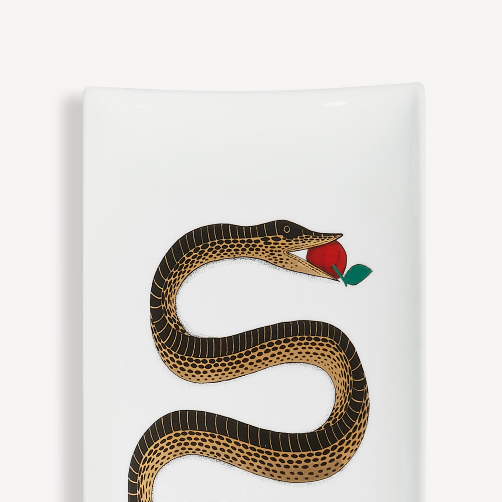 atelier-fornasetti-serpente-tablett-rechteckig-schlange-gold image 4